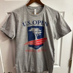 Bella Canvas Gray U.S. Open Pebble Beach Tee